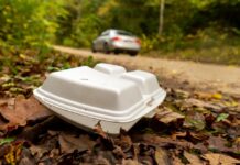 Waste and carbage in nature